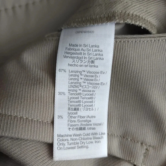 Madewell Lanie Pleat Front Straight Leg Pants in Pumice - Picture 5 of 9